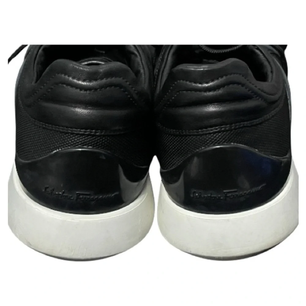 Salvatore Ferragamo Black and Gray Sneakers - Picture 6 of 12